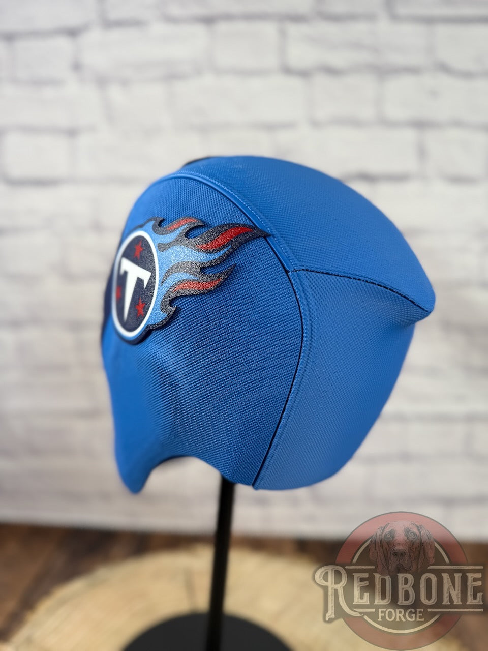 Tennessee-Inspired Blue, Red, & Navy Masked Mercenary Mask