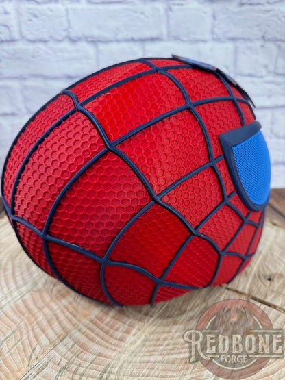 Houston-Inspired Red & Blue Web Slinger Mask