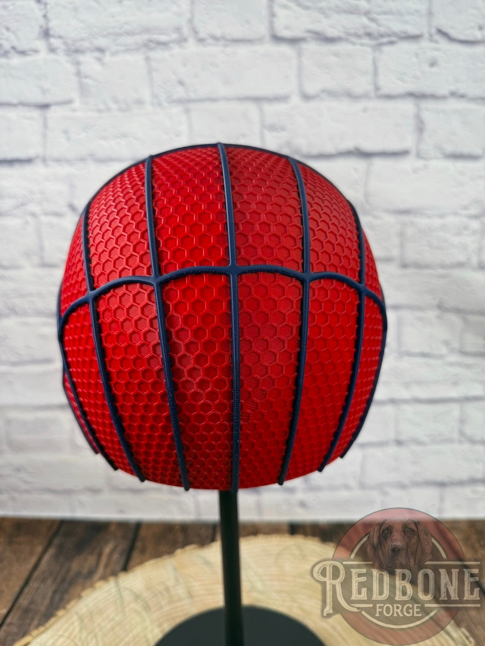 NY-Inspired Big Apple Red & Blue Web Slinger Mask