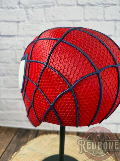 NY-Inspired Big Apple Red & Blue Web Slinger Mask