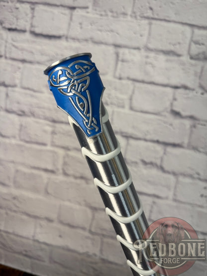 Custom Themed Mjolnir Norse God Hammer 3D Printed w/ Stand
