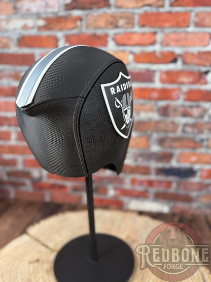 Vegas-Inspired Black & Silver Masked Mercenary Mask