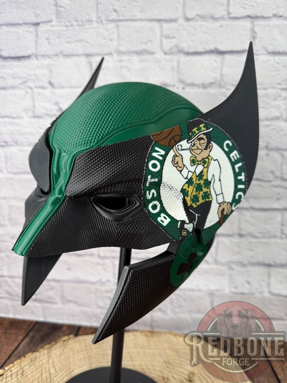Boston Themed Mutant Cowl Wearable 3D Printed Helmet