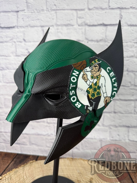 Boston Themed Mutant Cowl Wearable 3D Printed Helmet