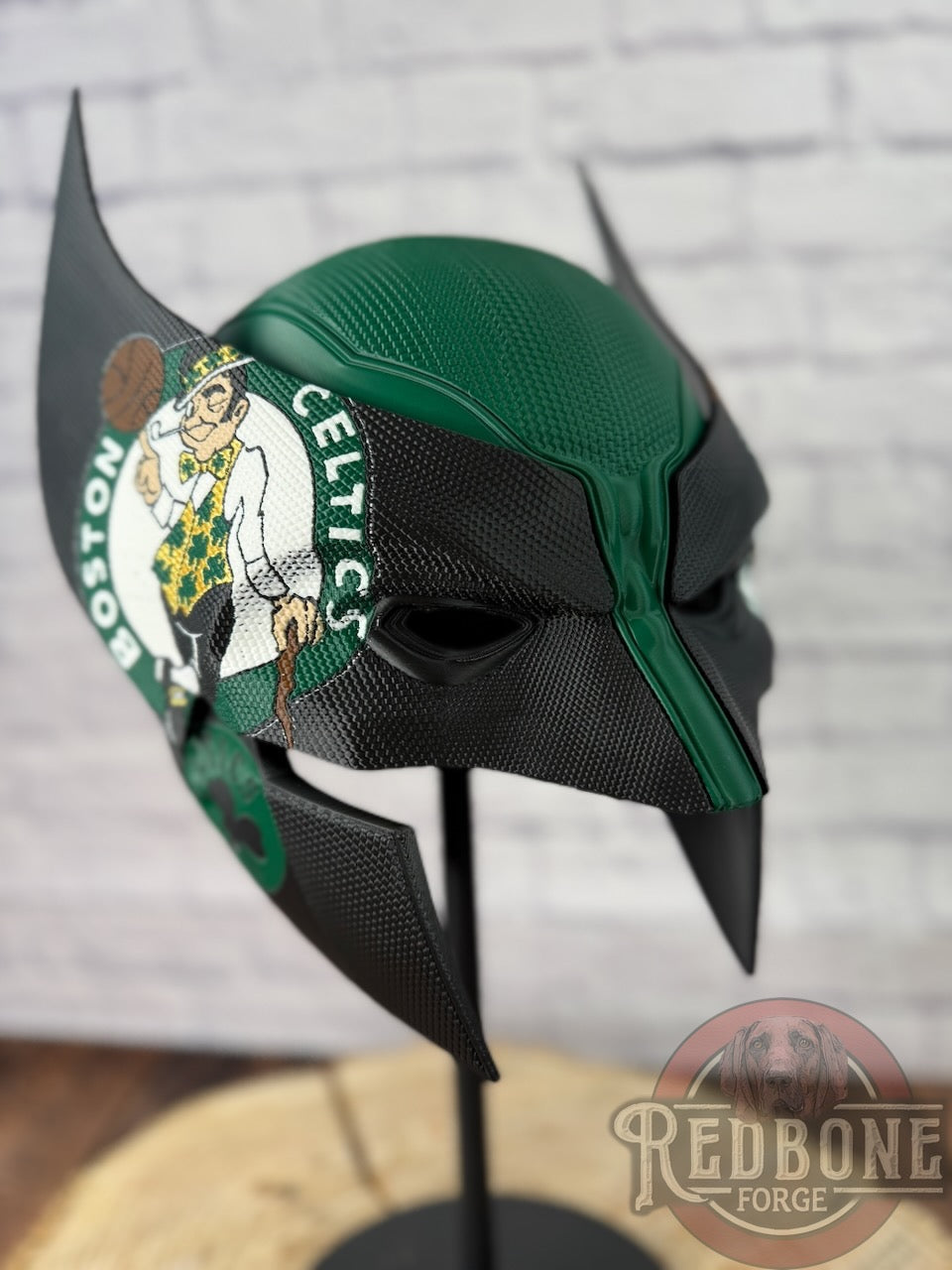 Boston Themed Mutant Cowl Wearable 3D Printed Helmet