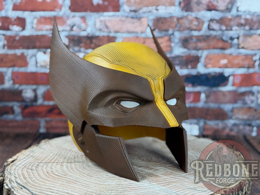 Comic Accurate Yellow & Brown Weathered Mutant Cowl