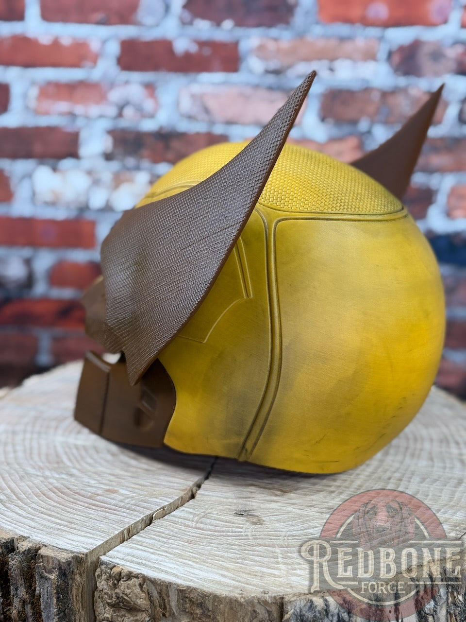 Comic Accurate Yellow & Brown Weathered Mutant Cowl