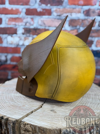 Comic Accurate Yellow & Brown Weathered Mutant Cowl