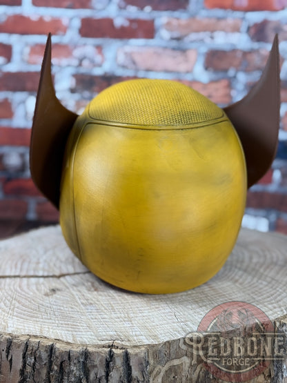 Comic Accurate Yellow & Brown Weathered Mutant Cowl