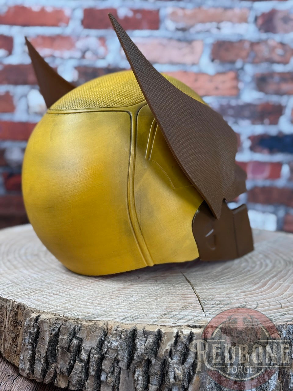 Comic Accurate Yellow & Brown Weathered Mutant Cowl