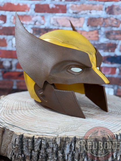 Comic Accurate Yellow & Brown Weathered Mutant Cowl