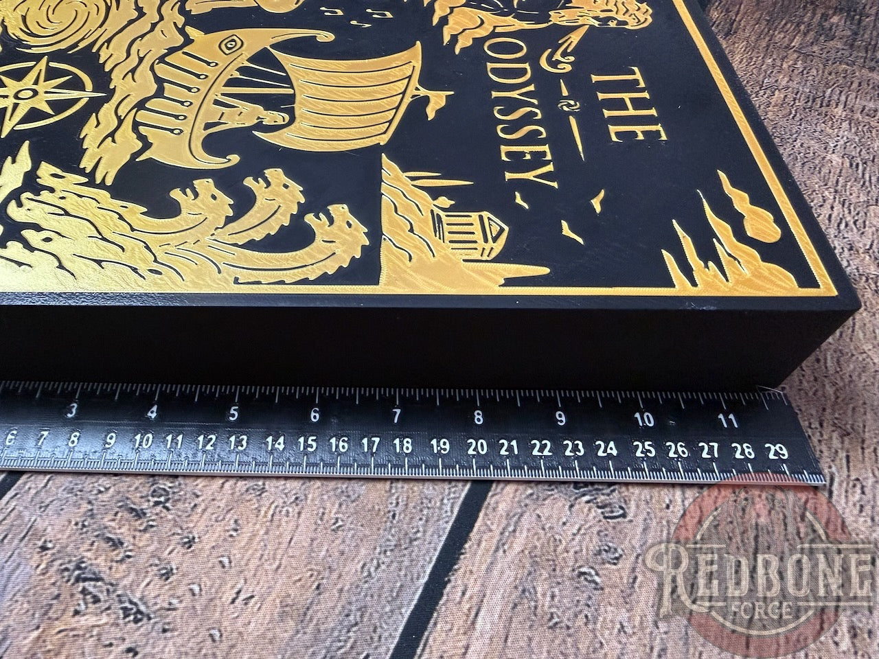 "The Odyssey" Illuminated Book-Style Light Box