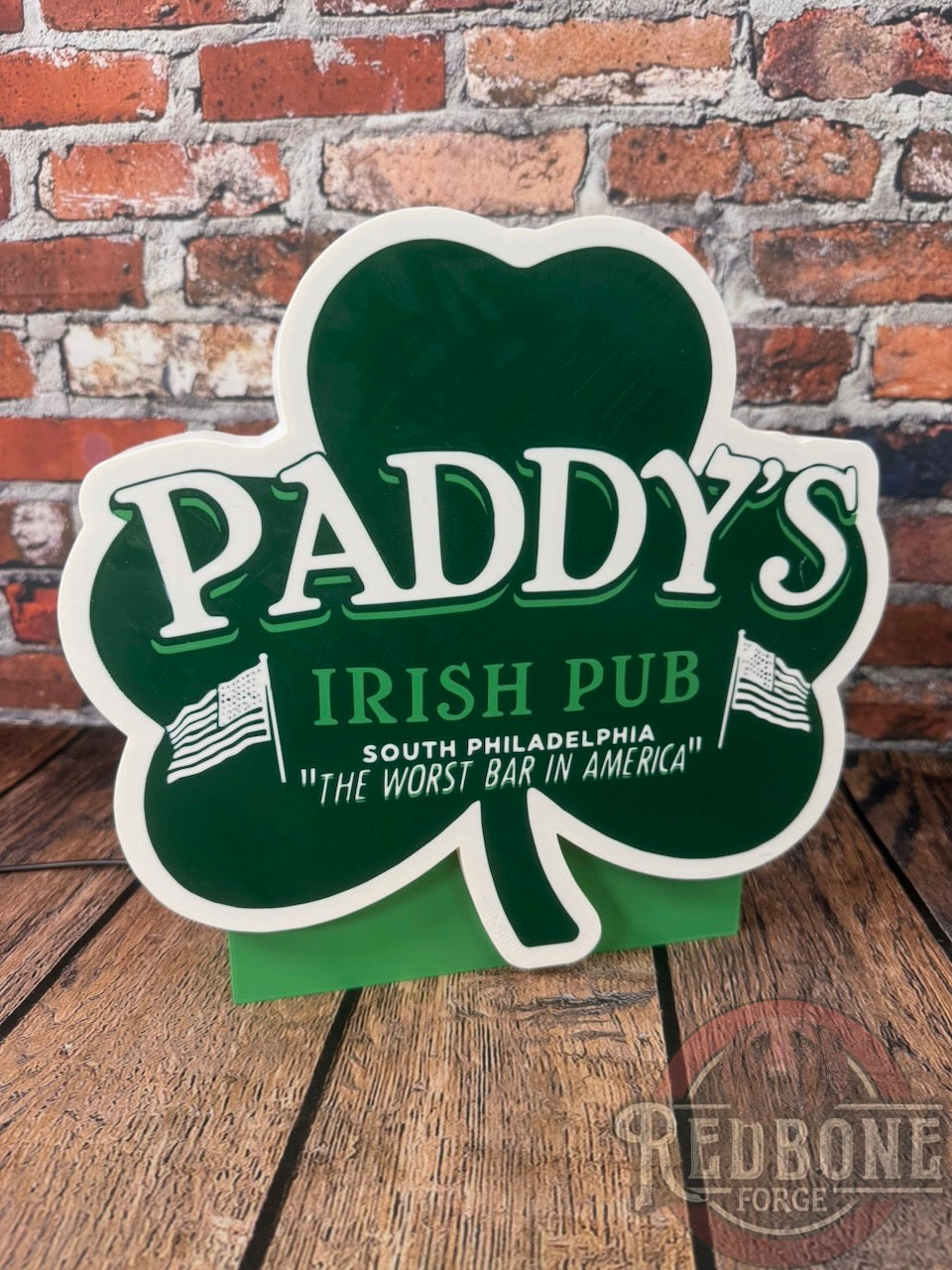 Paddy's Pub LED Light Box – "The Worst Bar in America"