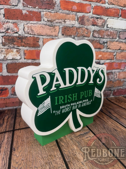 Paddy's Pub LED Light Box – "The Worst Bar in America"