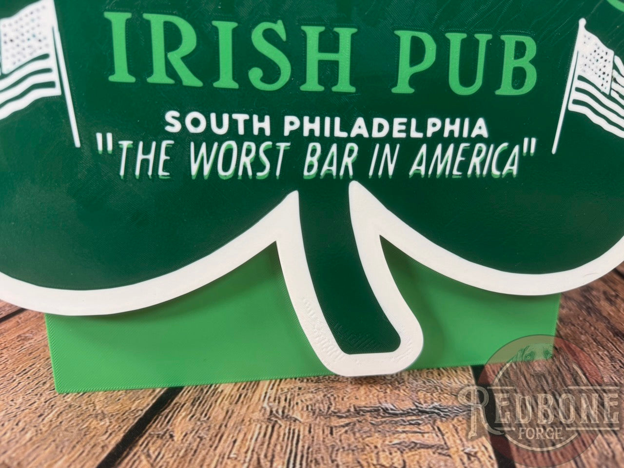 Paddy's Pub LED Light Box – "The Worst Bar in America"