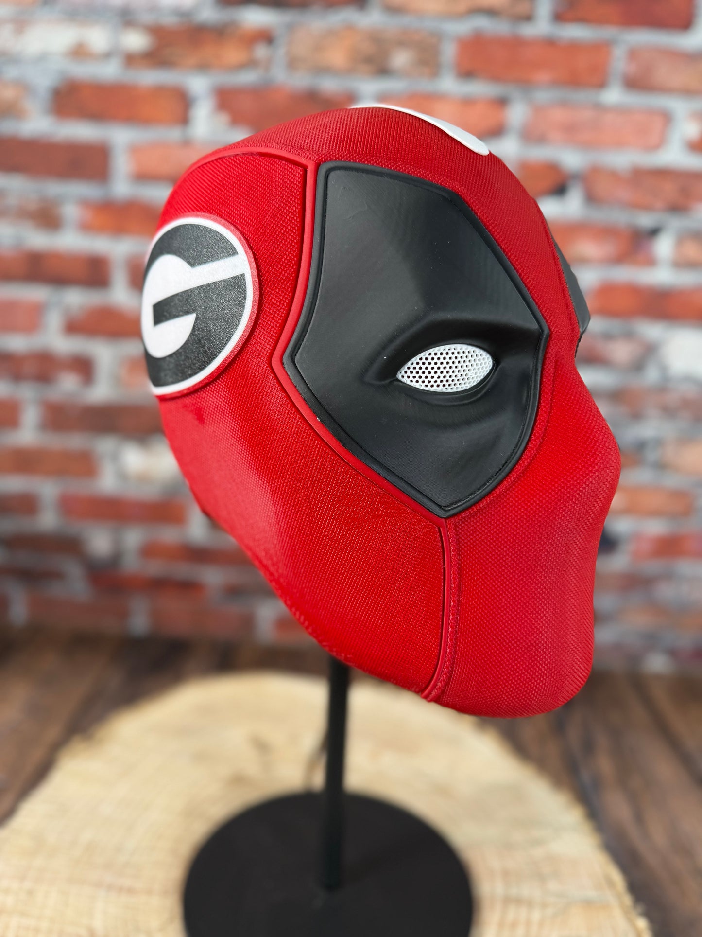 Custom Themed Deadpool Helmet Mask