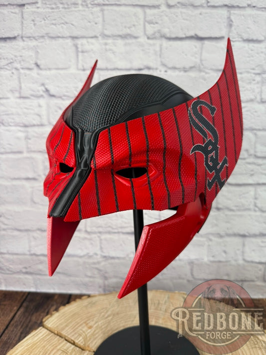 White Sox Mutant Cowl Wearable 3D Printed Helmet