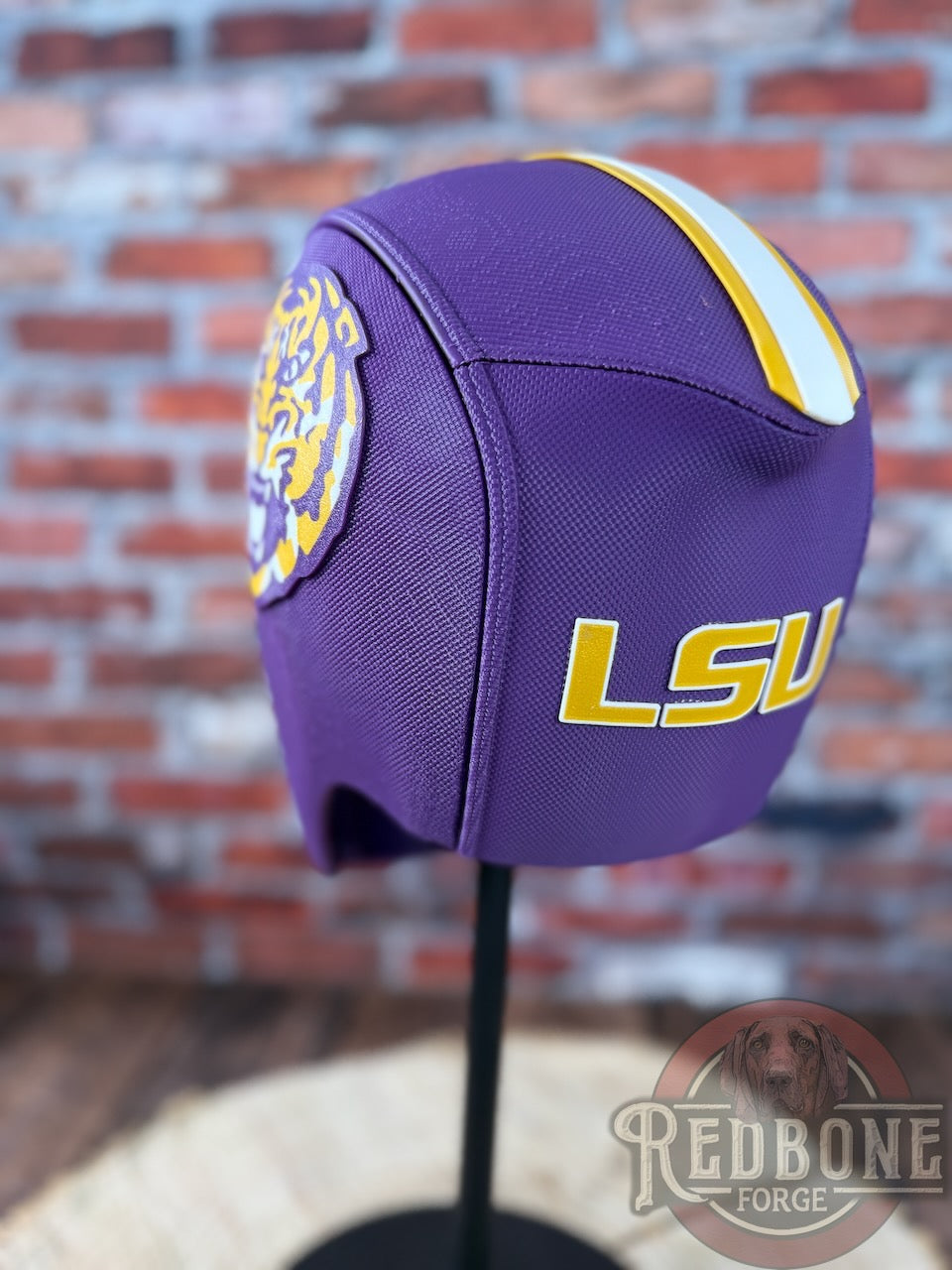 Louisiana-Inspired Purple & Gold Masked Mercenary Mask