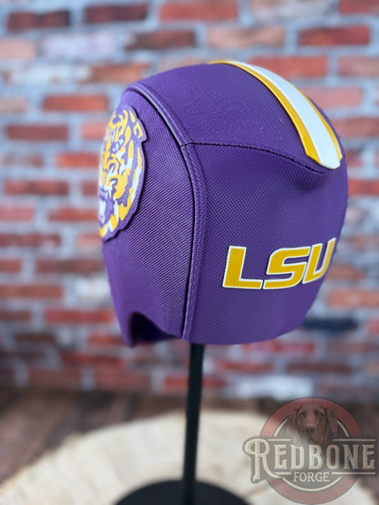 Louisiana-Inspired Purple & Gold Masked Mercenary Mask