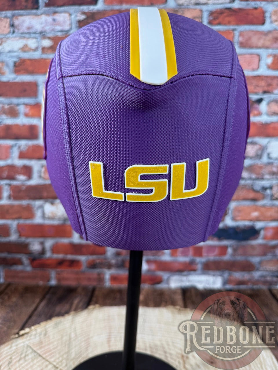 Louisiana-Inspired Purple & Gold Masked Mercenary Mask