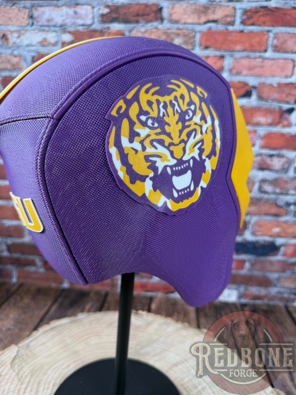 Louisiana-Inspired Purple & Gold Masked Mercenary Mask