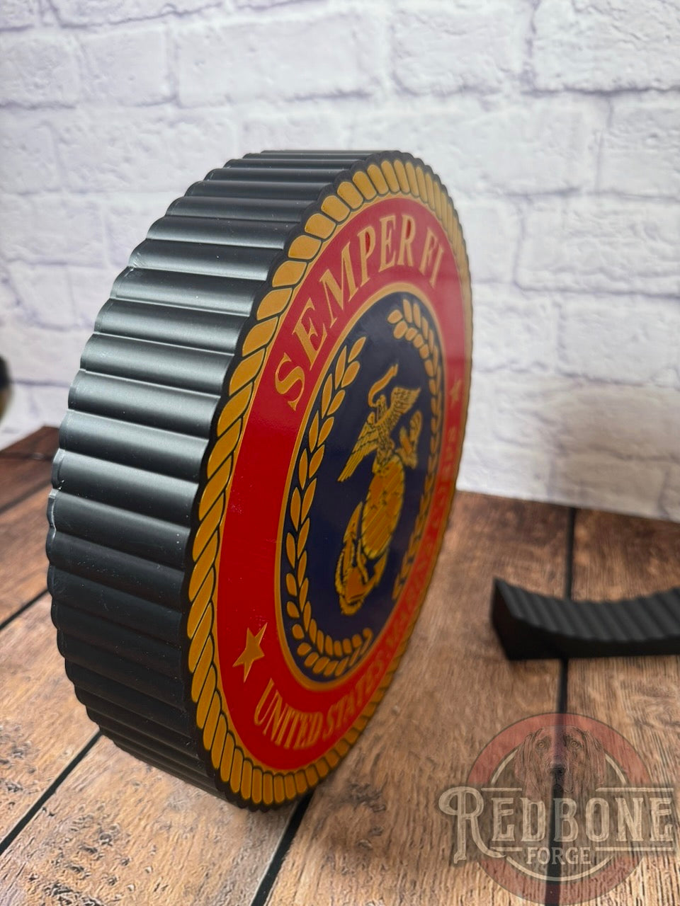 United States Marine Corps "Semper Fi" LED Light Box