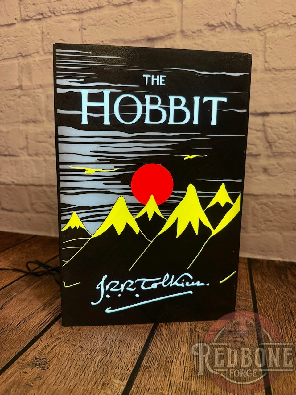 "The Hobbit" Classic Book Cover LED Light Box