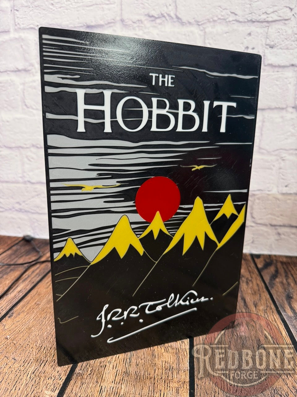 "The Hobbit" Classic Book Cover LED Light Box