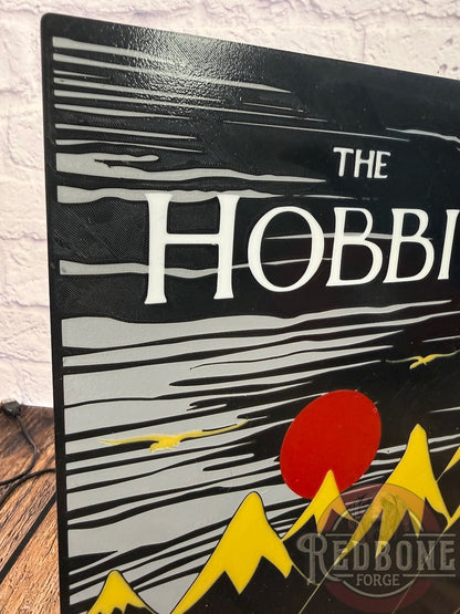 "The Hobbit" Classic Book Cover LED Light Box