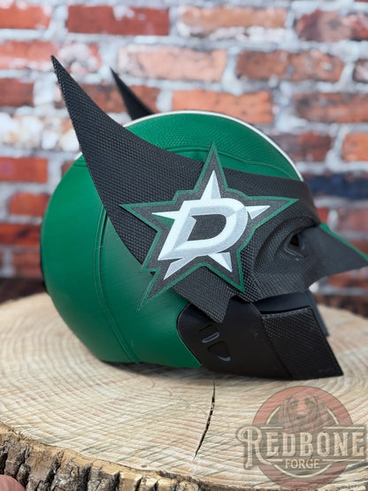 Dallas-Inspired Green & Black Mutant Cowl