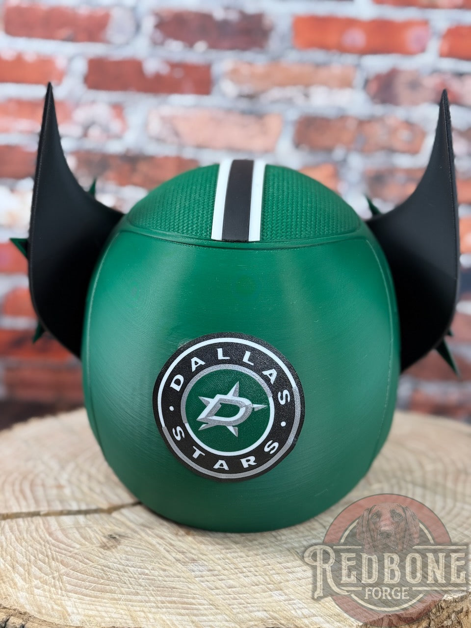 Dallas-Inspired Green & Black Mutant Cowl