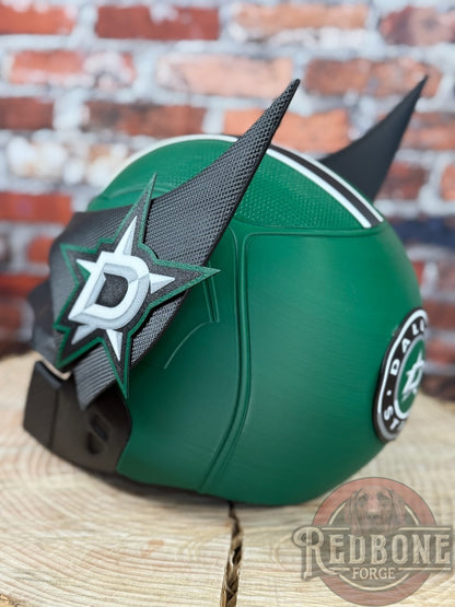 Dallas-Inspired Green & Black Mutant Cowl