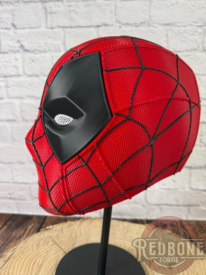 SpideyPool Web Slinging Mercenary Mask