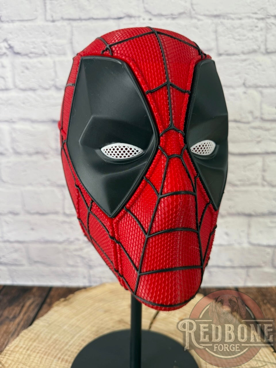 SpideyPool Web Slinging Mercenary Mask