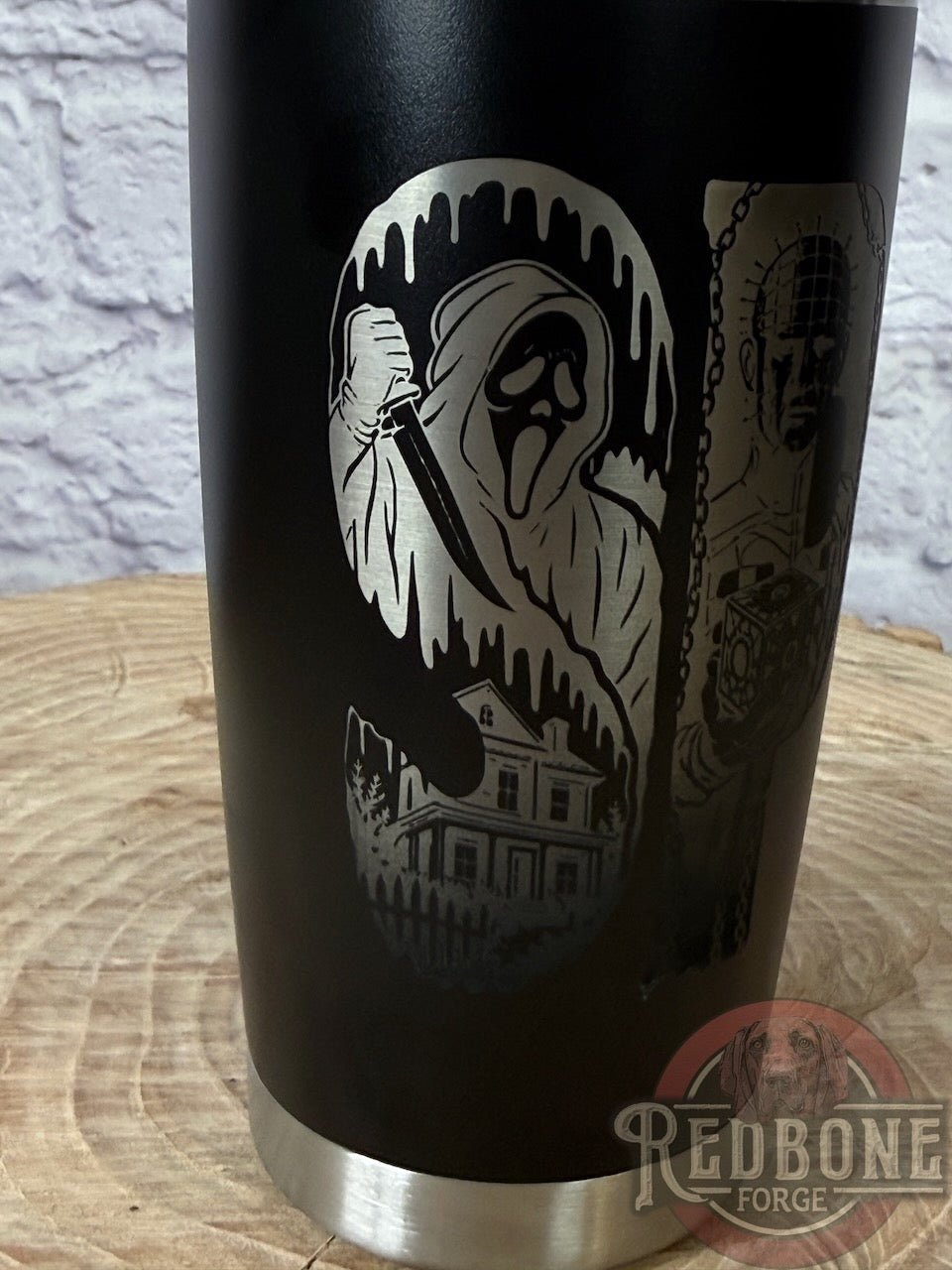 Horror Movie Characters Tumbler Ghostface Michael Myers Jason Freddy Pennywise