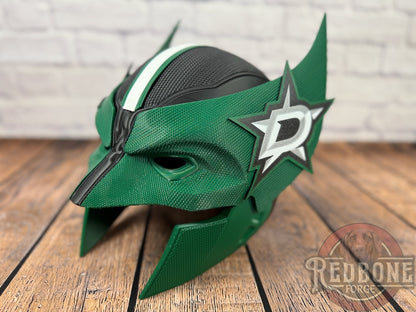 Dallas-Inspired Black & Green Mutant Cowl