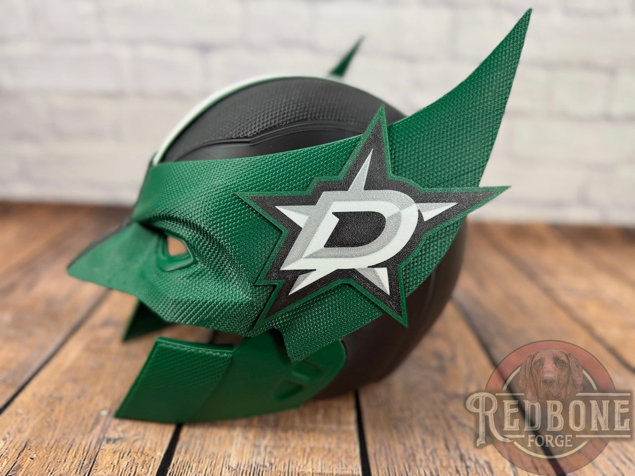Dallas-Inspired Black & Green Mutant Cowl