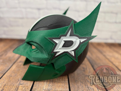 Dallas-Inspired Black & Green Mutant Cowl
