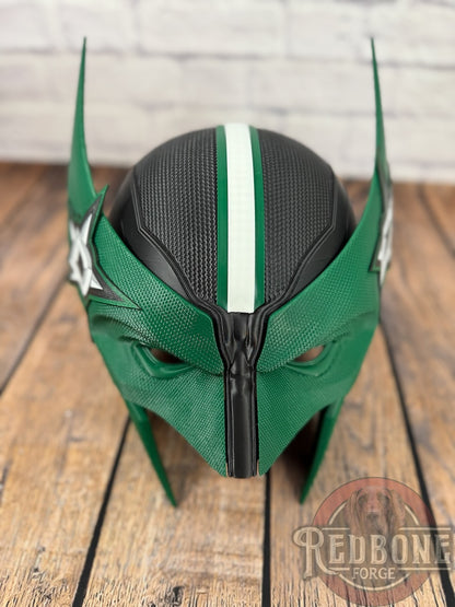 Dallas-Inspired Black & Green Mutant Cowl