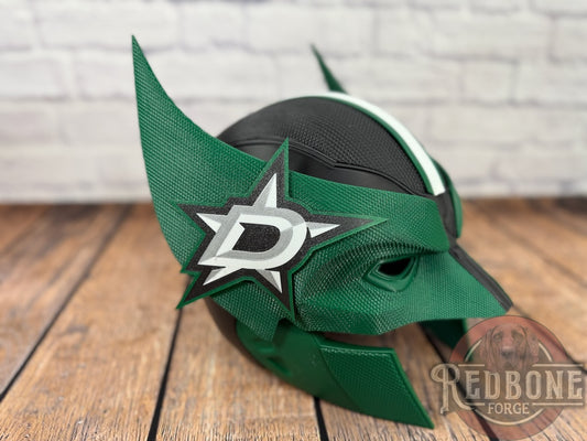 Dallas-Inspired Black & Green Mutant Cowl