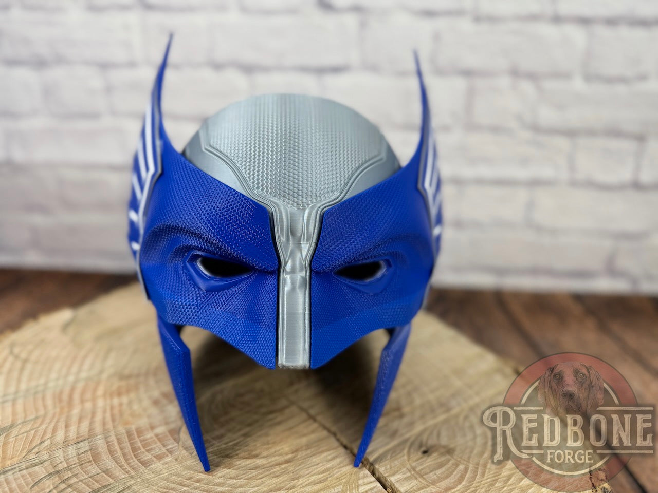 St. Louis-Inspired Silver & Blue Mutant Cowl