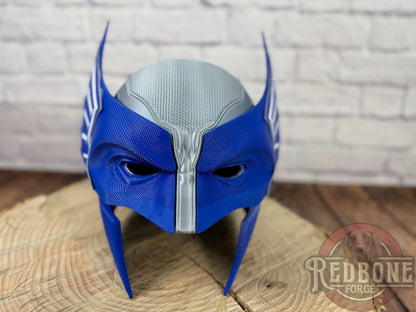 St. Louis-Inspired Silver & Blue Mutant Cowl