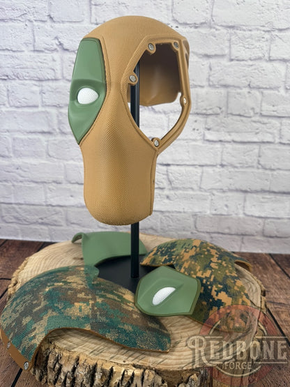 Military Masked Mercenary Mask 3D Printed Helmet