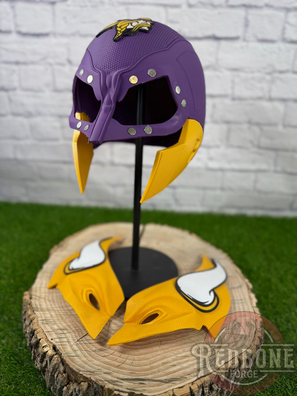 Minnesota-Inspired Purple, White, & Gold Mutant Cowl