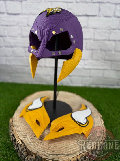 Minnesota-Inspired Purple, White, & Gold Mutant Cowl