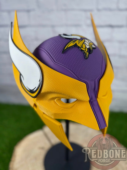 Minnesota-Inspired Purple, White, & Gold Mutant Cowl