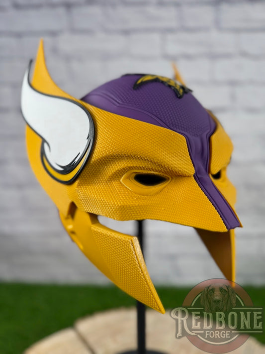 Minnesota-Inspired Purple, White, & Gold Mutant Cowl