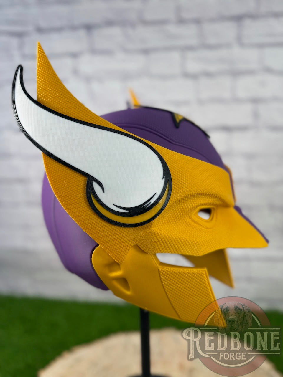 Minnesota-Inspired Purple, White, & Gold Mutant Cowl