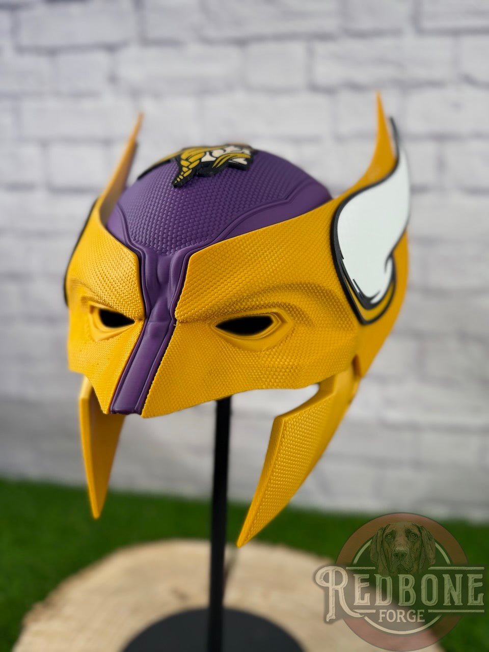 Minnesota-Inspired Purple, White, & Gold Mutant Cowl