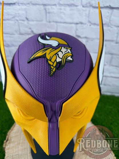 Minnesota-Inspired Purple, White, & Gold Mutant Cowl